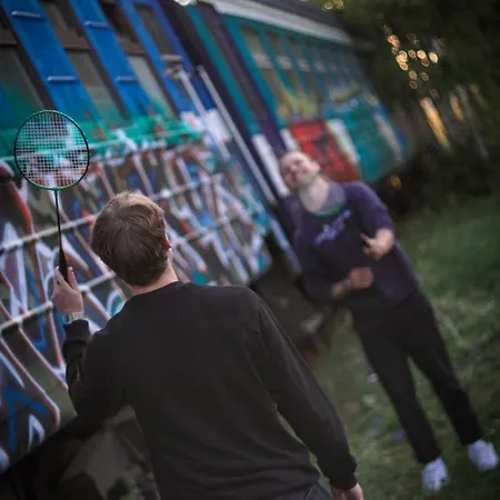 Railrooms Traincar Hotel a capsule Reval