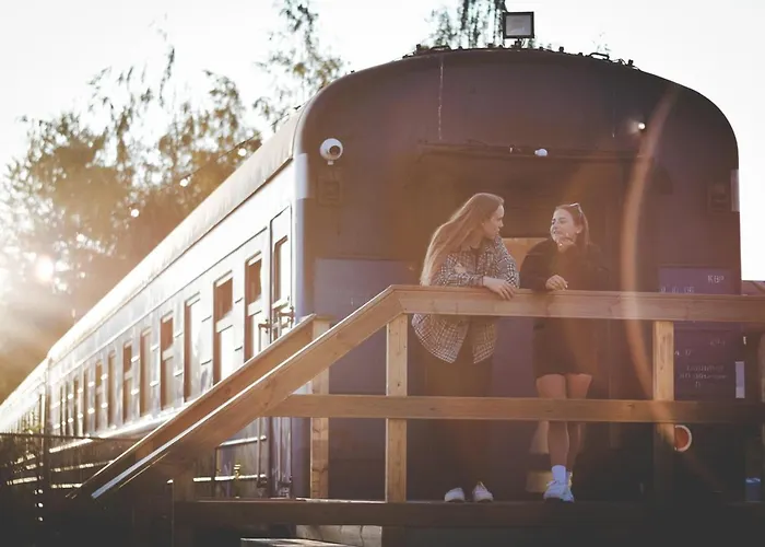 Kapselhotell Railrooms Traincar *